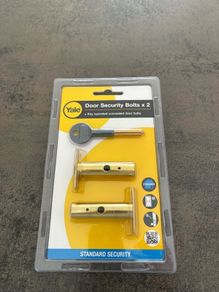 Yale Door Security Bolts x2
