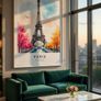 Paris Wall Art Print, Travel Art Poster Image 3