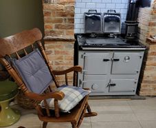 Traditional Hardwood Rocking Chair
