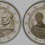 Luxembourg 2 Euro Commemorative 6 Coin Set Laser And Relief Variants Image 3