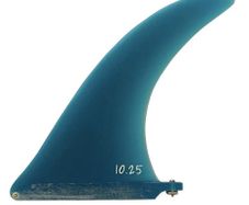 Surf System AKT 6 Inch Centre Surfboard Fibreglass Fin- Smoke- Red - Navy