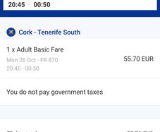 Tenerife flights