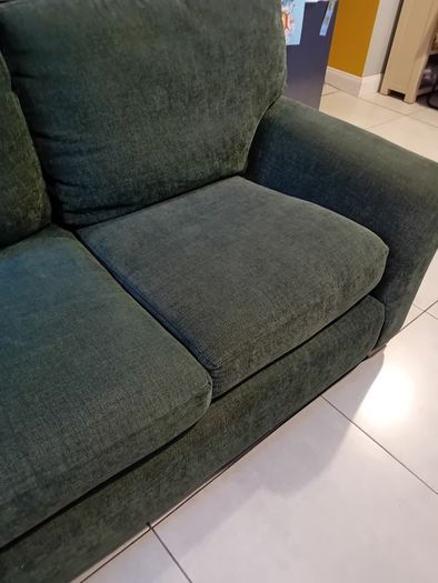 Green couches