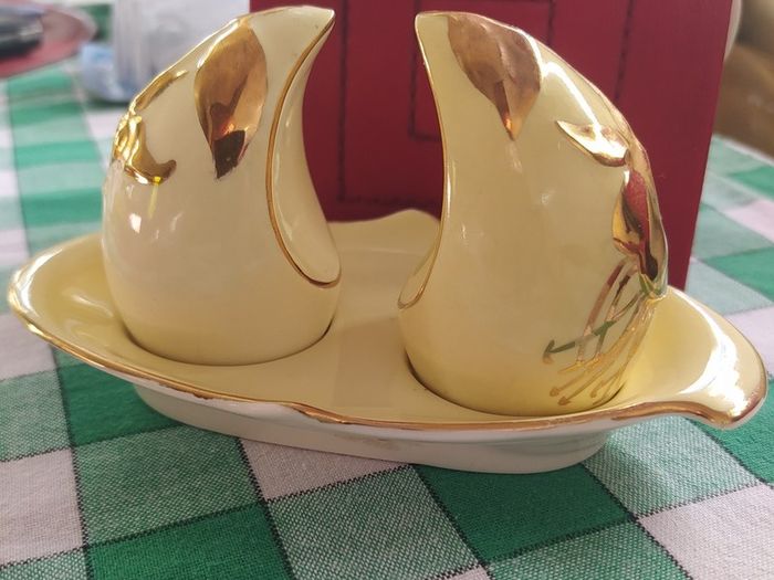 Royal Winton condiment set