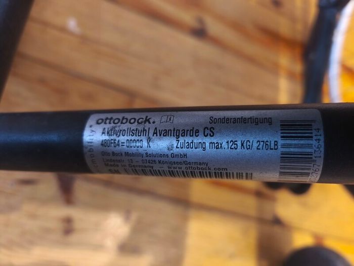 wheelchair OttoBock Avantgarde CS