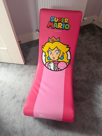 Princess Peach Super Mario Rocker Gaming Chair