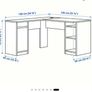 Ikea corner desk Image 2
