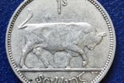 Ireland 1942 Silver Shilling Coin