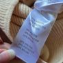 Small, With Tags 4TH ARQ Cream Ribbed Bodysuit Image 6
