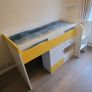 High sleeper with desk and storage Image 9