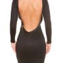 long-sleeve_dress_backless_ size xs s m Image 4