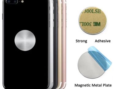 5 Pack - Metal Plate Disk Sticker Iron Sheet For Magnetic Car Phone Holder. 086