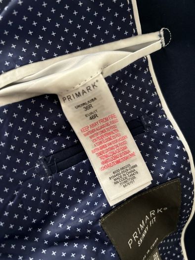 Men's Navy Suit Coat