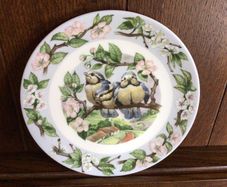 Royal Grafton Angus Mc Bride bird picture plate wheres breakfast