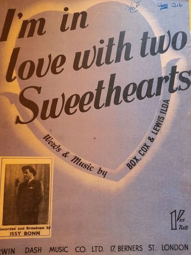 Vintage Sheet Music Lot
