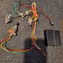 Tesla AH-5 Neck and Bridge Active Pickups Solderless set with full wired kit. Pots, Jack, Toggle Switch and Battery Image 3
