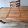 solid wood extendable dining table Image 10