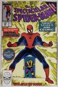 Spectacular Spider-Man #158 Key Issue - 1st Cosmic Spider-Man (1989)