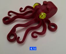 Lego Animals: Octopus,Shark, Snail, Spiders