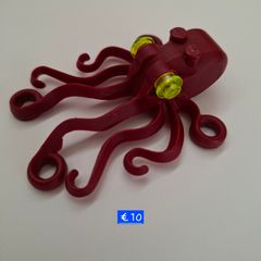 Lego Animals: Octopus,Shark, Snail, Spiders, Horse