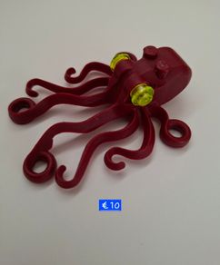 Lego Animals: Octopus,Shark, Snail, Spiders