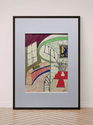 Original art Interiors Art Irish art Eclectic Art original Art painting contemporary Irish Art abstract painting