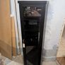 Bloomingville black wood cabinet Image 2
