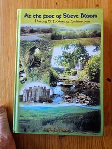 AT The Foot Of The Slieve Bloom. History Of Folklore Of Cadamstown. By Paddy Heaney. First Edition Large Volume Hardback 370 pages In Good Condition.  See Photos For Same.