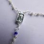 Vintage short Rosary in a Decorative Box length 10" Image 4
