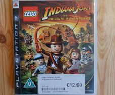 PRICE DROP PS3 LEGO Indiana Jones original adventures