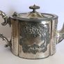 Antique Silver Teapot Image 4