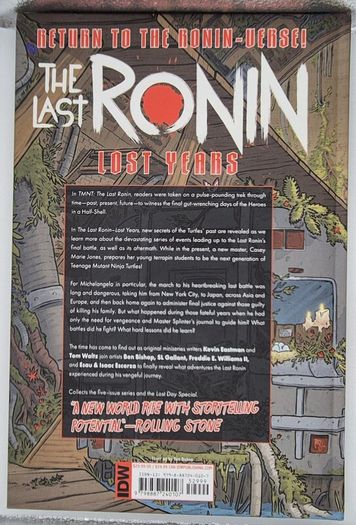 TMNT: The Last Ronin Lost Years Graphic Novel