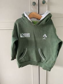 IRFU RWC 2015 hoody 3-4 years