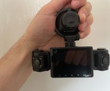 Car Dash Cam with 3 Cameras