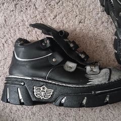 Rare Chexx Gordon Jack cyber goth boots