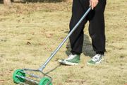 Heavy Duty Garden Rolling Lawn Aerator Steel Grass Roller