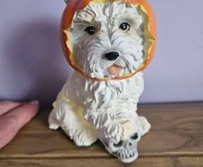 Westie Halloween figurine