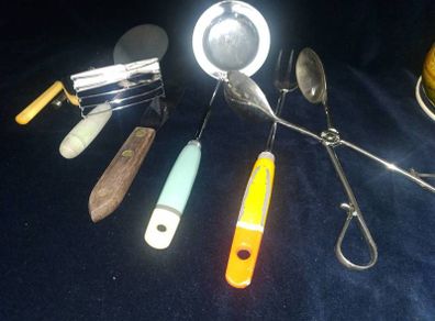 vintage Kitchen utensils lot