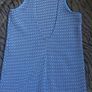 Zara Blue White Dress  Size 8-12 Image 4