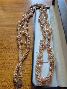 Vintage Faux Pearl Necklace