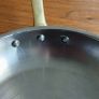 Skillet. Vintage brass, copper and stainless steel skillet. Image 7
