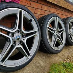 geniue mercedes 19" cls wheels