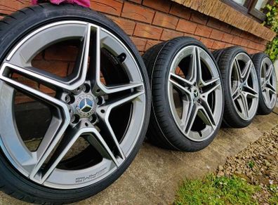 geniue mercedes 19" cls wheels