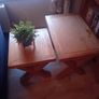 solid oak nest of  tables  X range Image 4