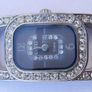 GUCCI Womens Quartz Dress Watch Crystal Encrusted Face And Strap Image 2