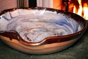 Beautiful large pottery bowl
