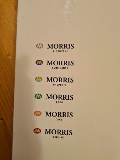 Morris & Company.  A Family  Business 1869- 199e. Hardback C/w Dustjacket.  In Very Good Condition.