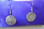 New Pewter Healing Hands Earrings, Pewter jewellery,