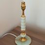 Amazing Vintage Onyx and Brass table lamp  height 50cm Image 2