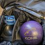 Brunswick Zone Bowling Ball (6.2kg) + 2-Ball Roller Bag Image 4